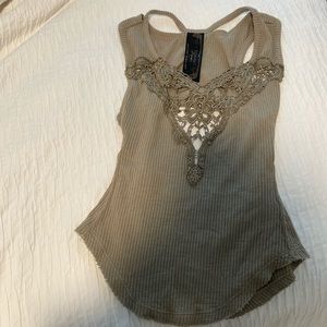 Free People Lace Top